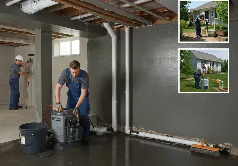 Basement Waterproofing and Flood Prevention process in Plantation, FL